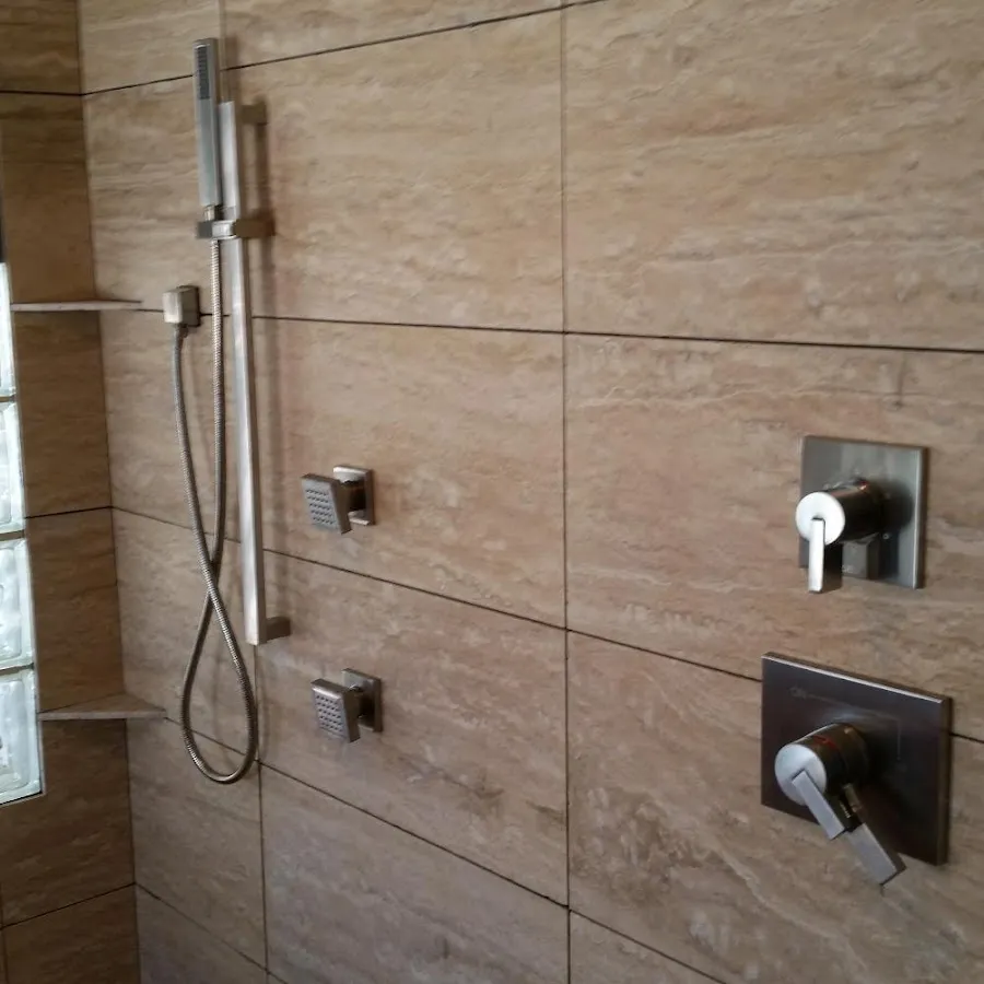 Shower fixture installation for Water Heater Replacement in Topsfield